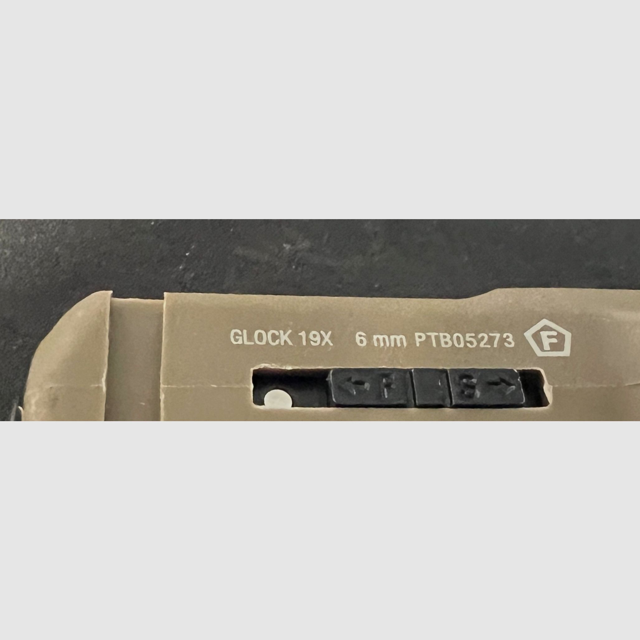 CO2 Softair Glock 19X