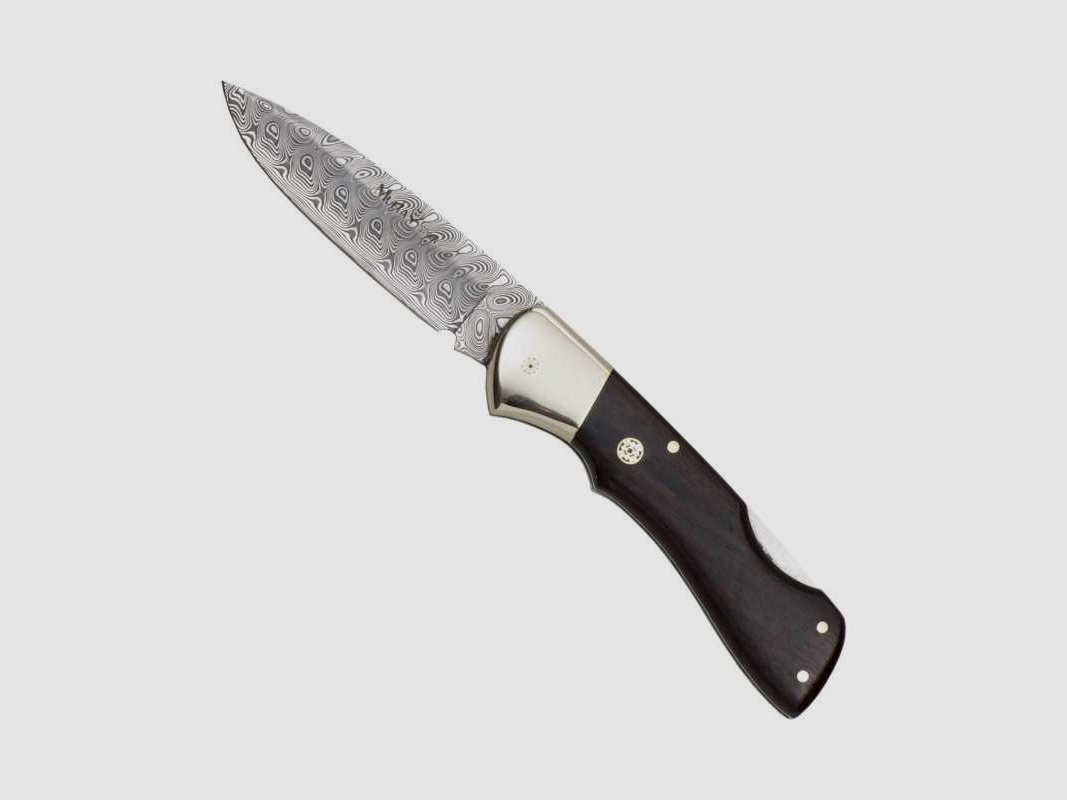 Muela Damast Taschenmesser Granatapfelbaum Sammlermesser
