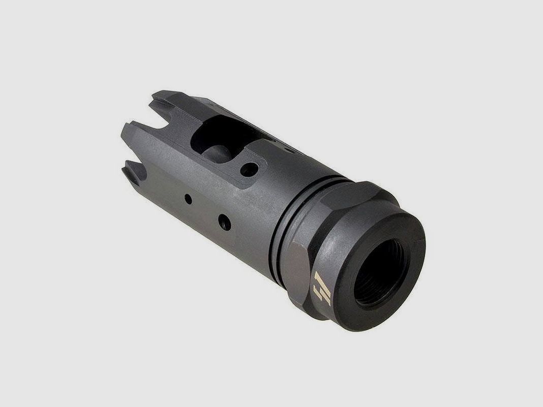 Strike Industries MK9 1/2x28 Hybrid Mündungsbremse Kompensator Mündungsfeuerdämpfer AR15-9 9 mm PCC