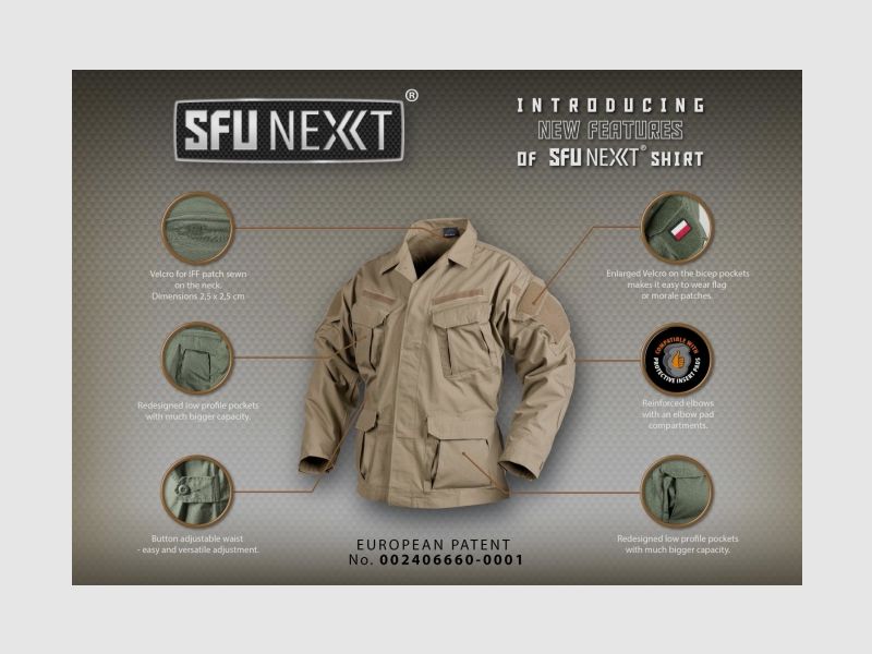 HELIKON-TEX SPECIAL FORCES SFU NEXT JACKE  COYOTE