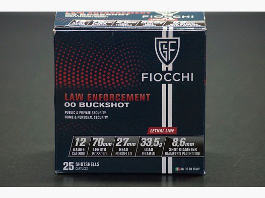 Fiocchi 12/70 00 Buckshot