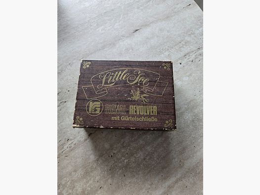Röhm Little Joe – Signalrevolver mit Gürtelöse und Originalverpackung