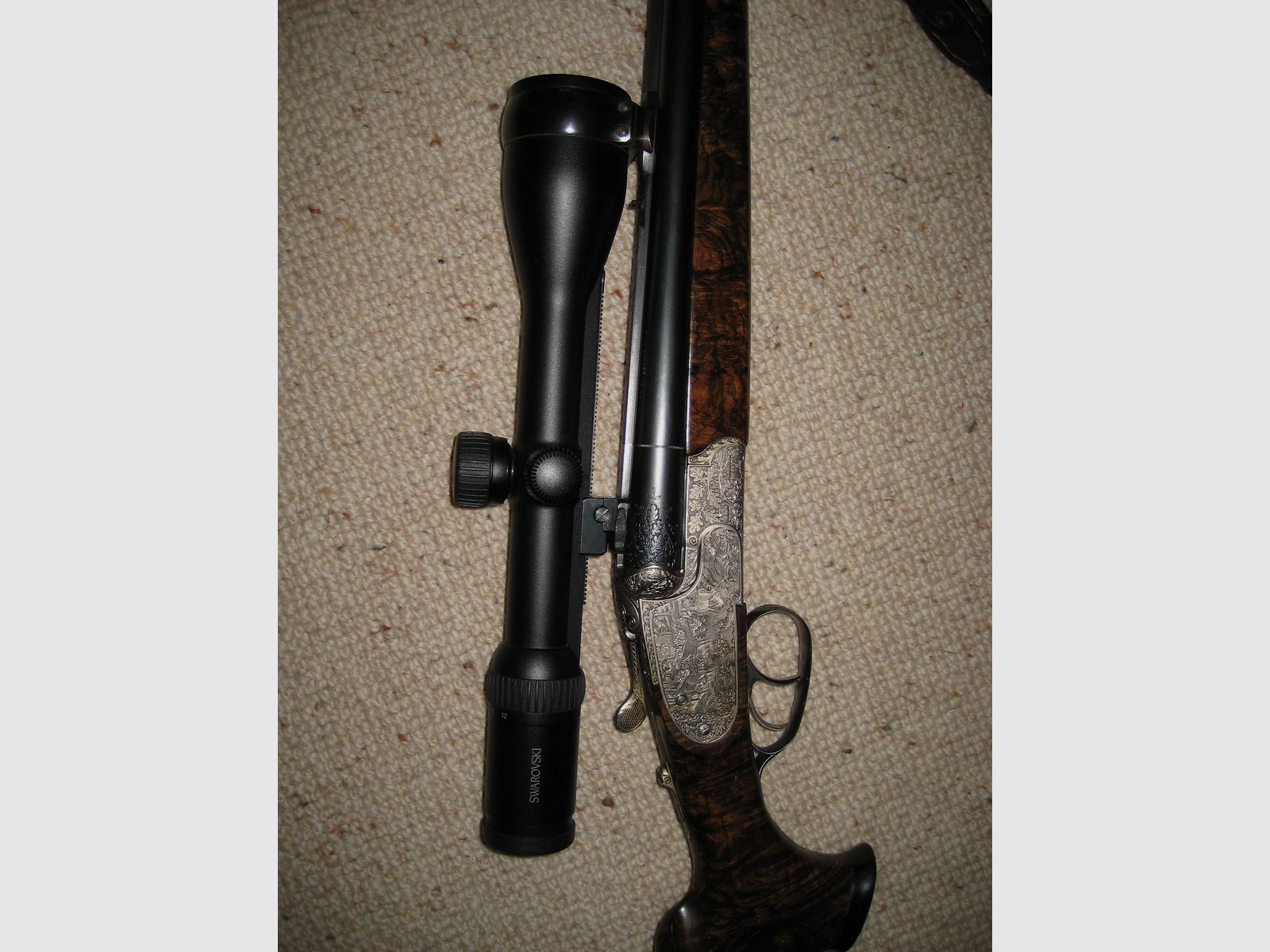 Krieghoff Neptun Primus Seitenschloss Spitzenklasse 7x65R, EL 22 Hornet, 16/70