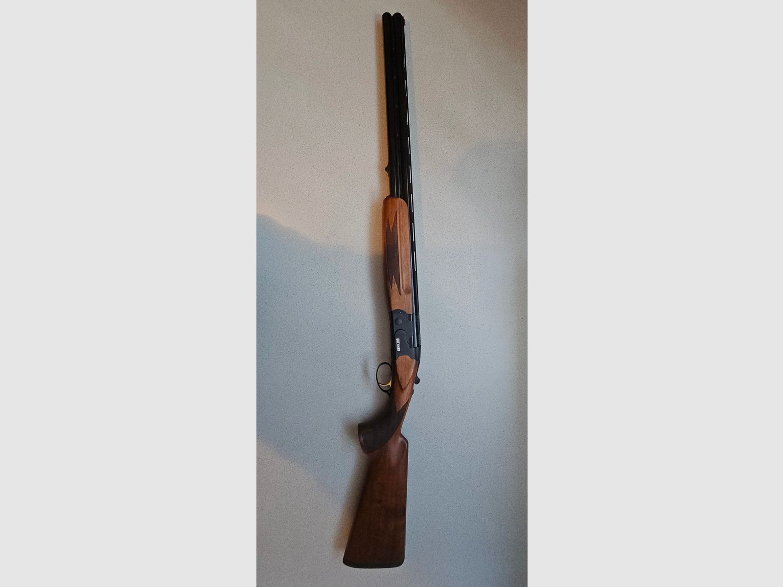 Double-barreled shotgun Brenner BF18 in caliber 12/76 and a barrel length of 71cm