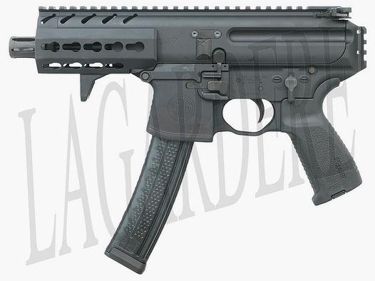 SIG-SAUER MPX-K-9-KM 4" (SEMI-AUTOMATISCHE SUBMACHINEGEWEER)