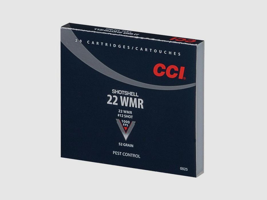 CCI .22 Mag. Schrotpatronen 52gr, Bild 1 von 2
