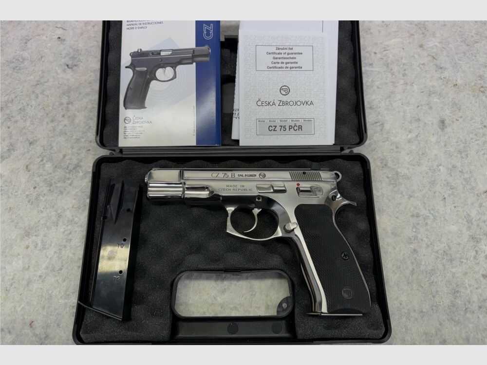 CZ 75 B INOX 9mmLuger