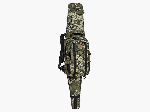 Pinewood Camou Jagdrucksack mit Gewehrholster 22 L