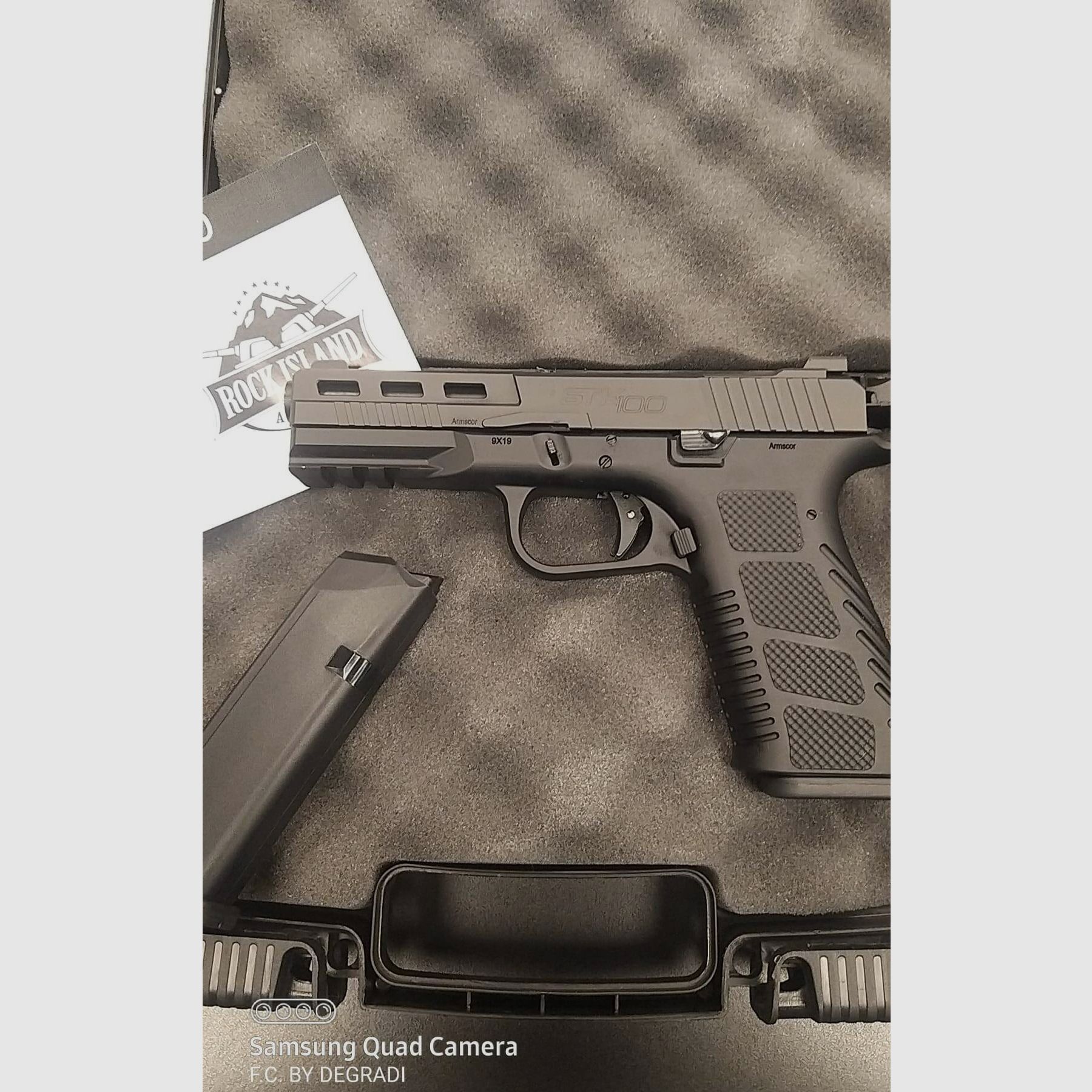 ROCK ISLAND ARMORY STK 100 TACTICAL CAL.9X19, immagine 1 di 4