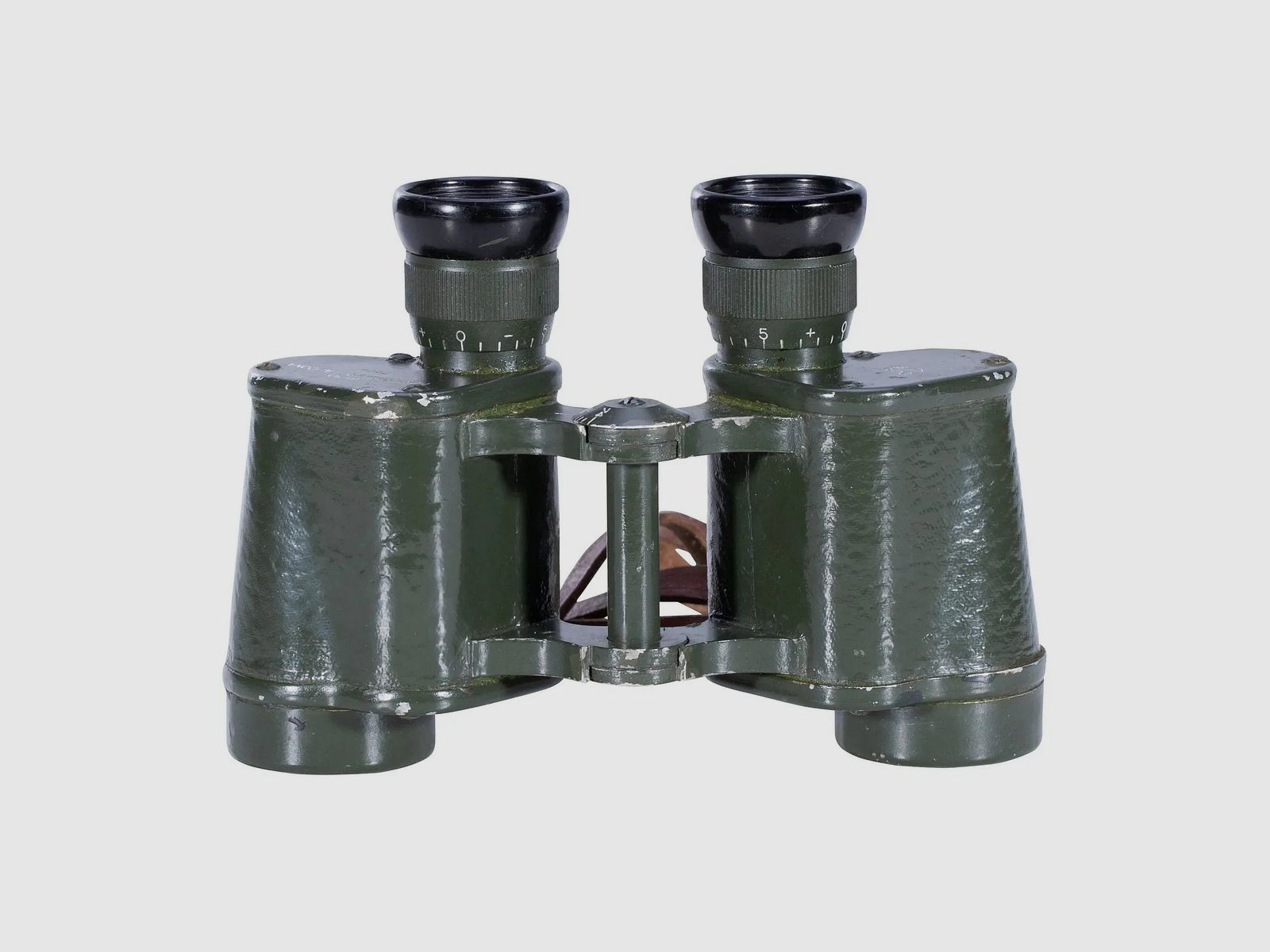 Ungarische Armee Ungarisches Fernglas 6 x 30 Lederbehälter gebraucht