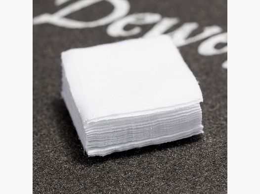 Dewey Waffenreinigungspatches 2 Zoll (5,08 cm) – Baumwolle – 500 Stück
