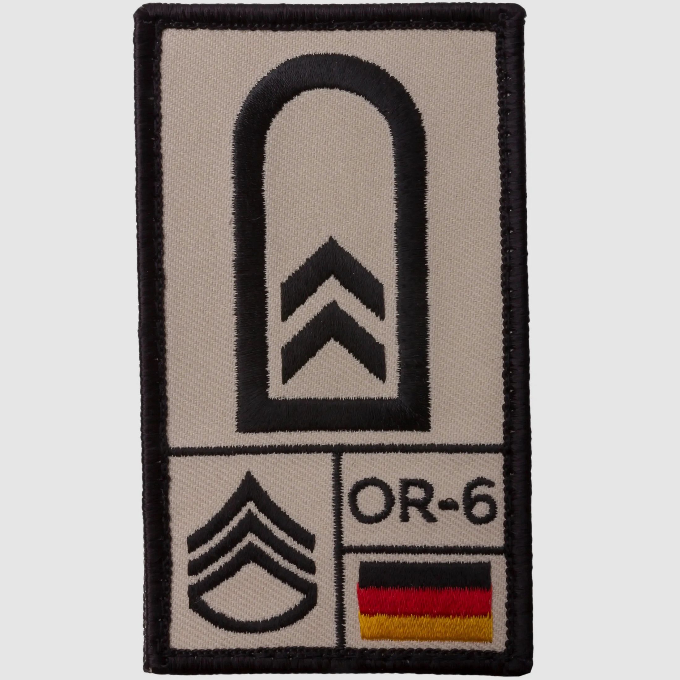 Café Viereck Café Viereck Rank Patch Oberfeldwebel sand