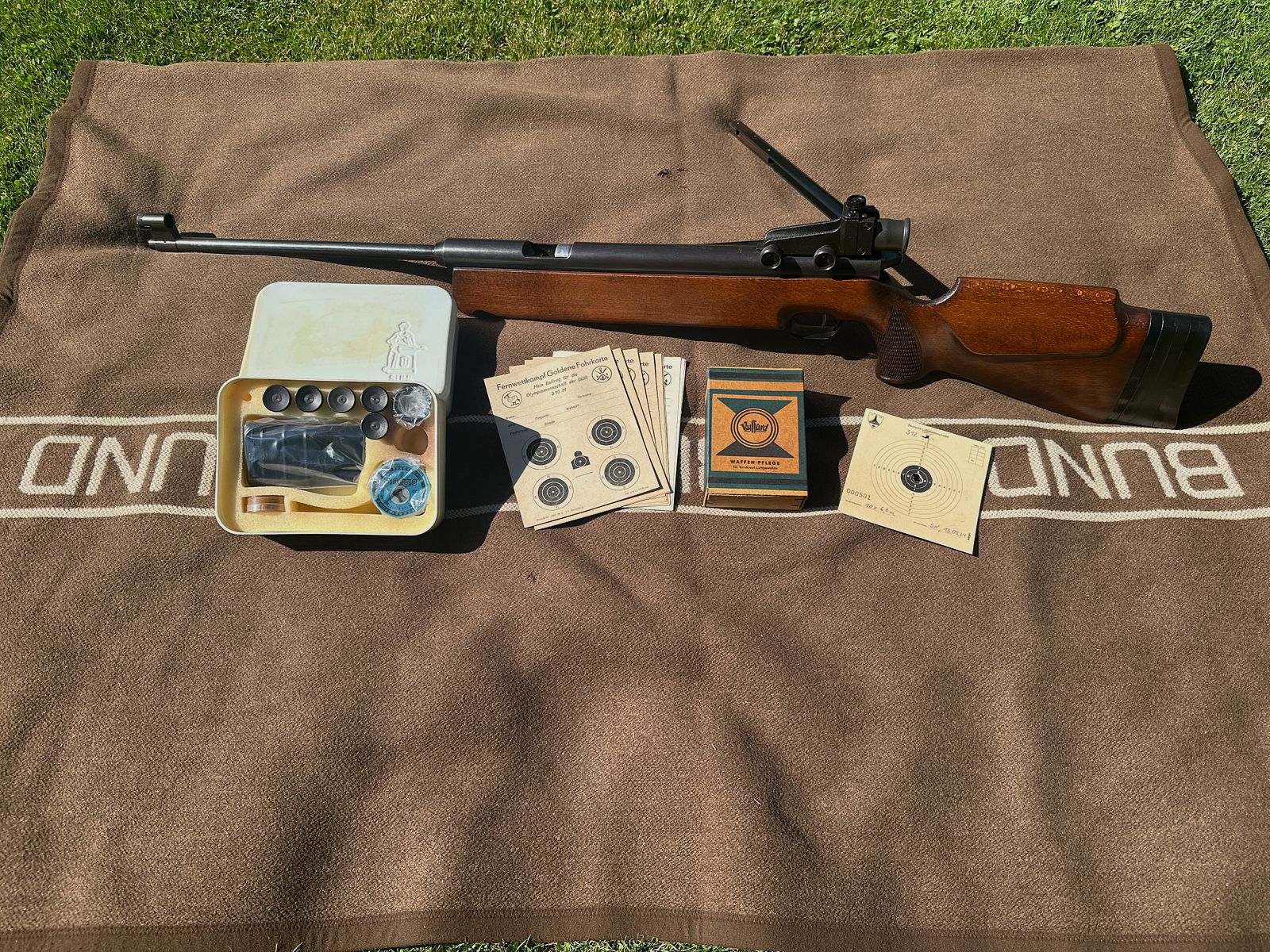Fusil à air comprimé DDR Haenel 312
