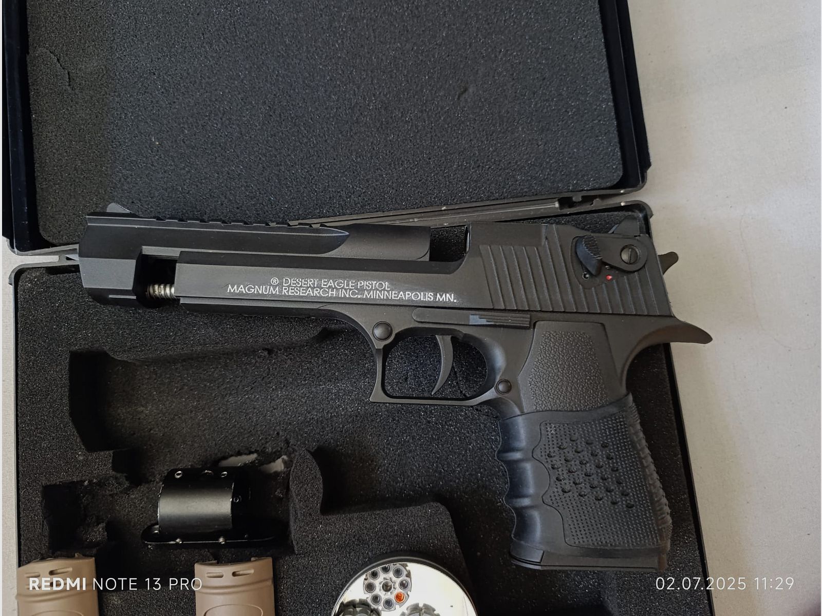 Dessert Eagle Magnum CO2 Diablo 