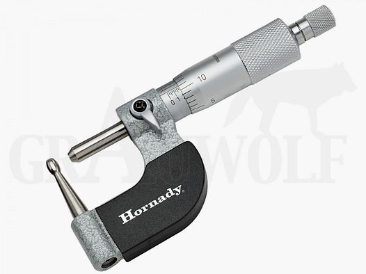 Tornillo micrométrico Hornady 0.0001" con cabeza esférica
