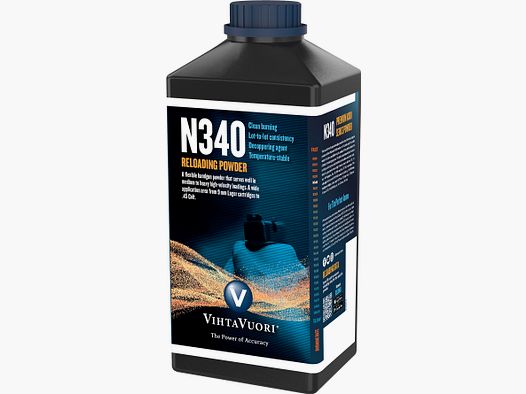 Vihtavuori N340, calibro