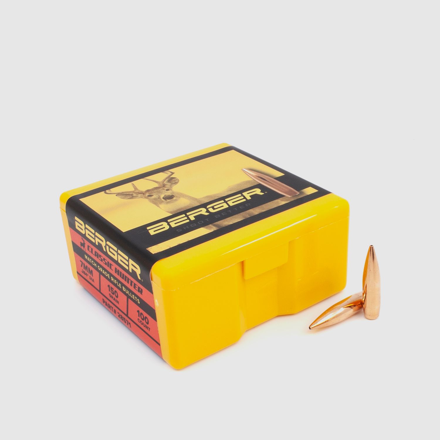Berger Geschoss 7mm/.284 Classic Hunter 150GR 100 Stück, Bild 2 von 11