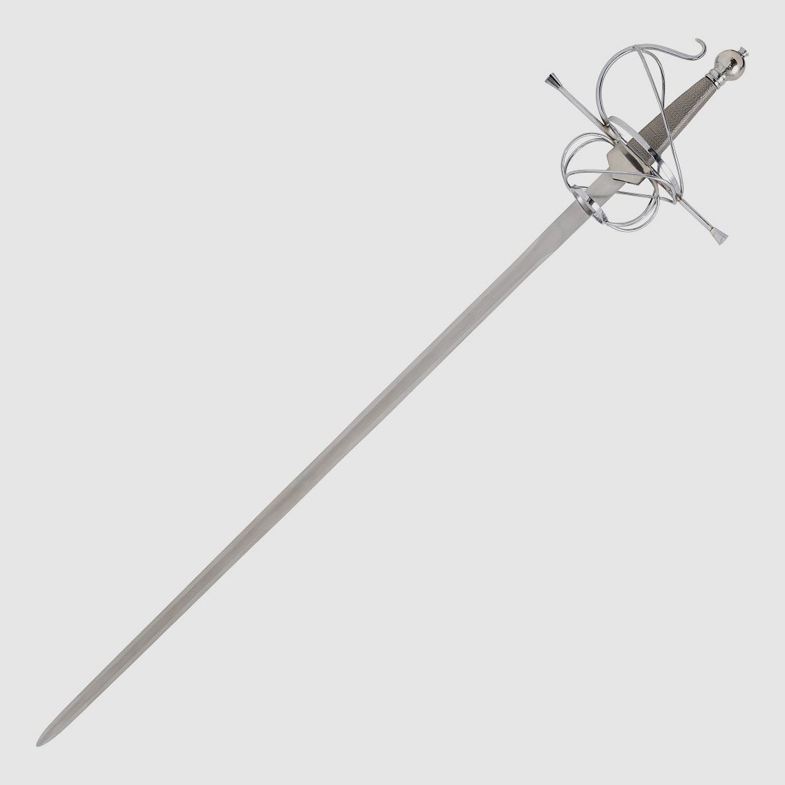 Rapier from the 17th century hand-forged