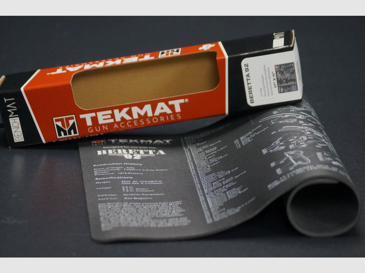 TekMat Beretta 92 Gun Cleaning Mat, Bild 2 von 2