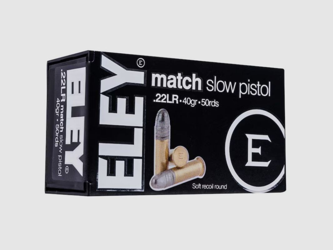 Eley Match Slow Pistol per 50 pcs.