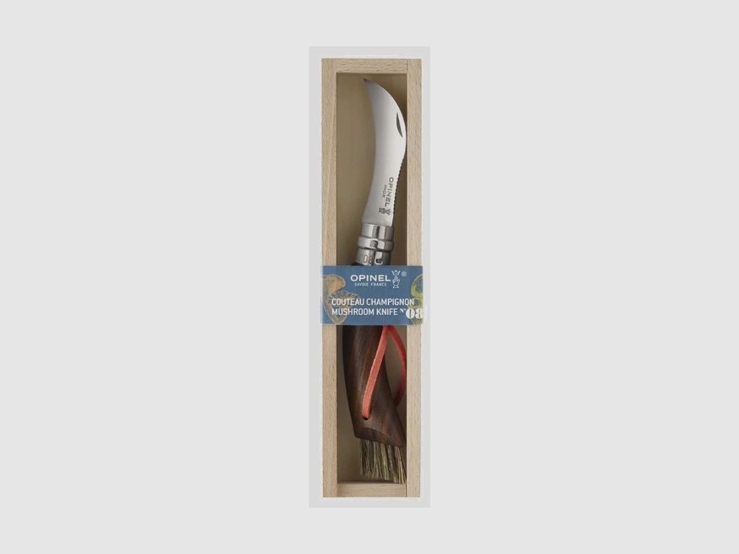 Opinel Champignon Plumber Walnoot - nr. 8 - 8 cm