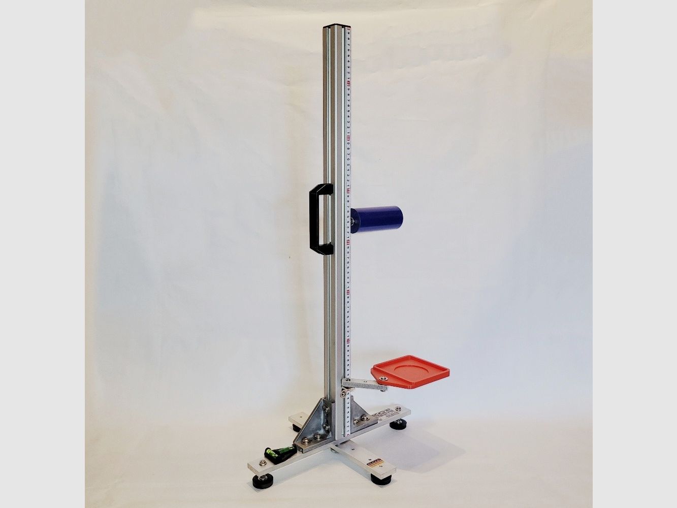KGF Auflagestativ - Auflageständer Alu X-800-Ultimate klappbar mit Buchenholz-Auflage, Waage, Griff, Maßband + Munitionshalter
