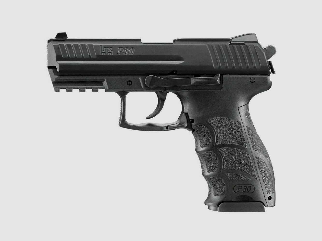 Heckler & Koch	 H&K P30 Schreckschusspistole brüniert + Platzpatronen