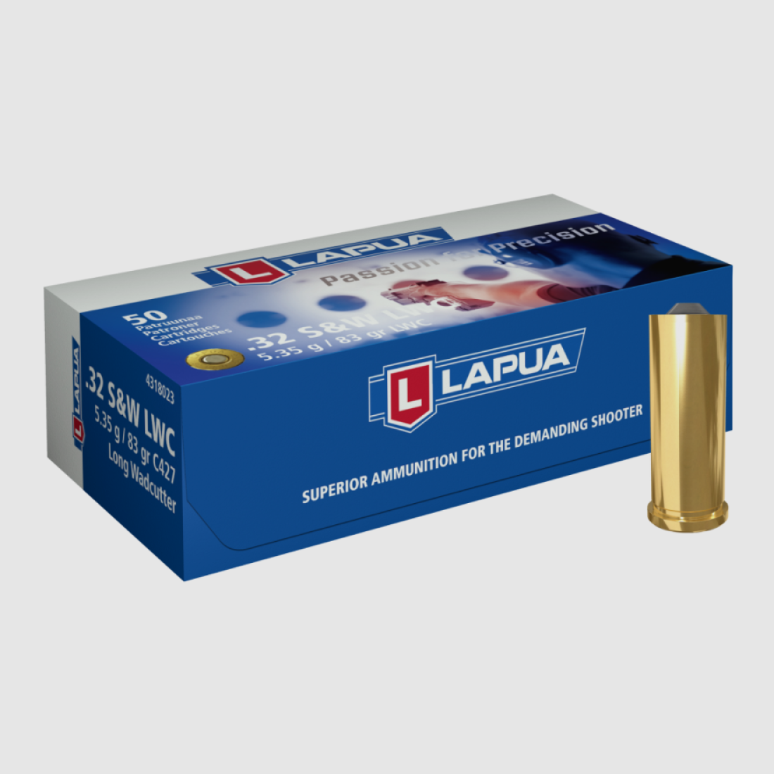Lapua .32S&W long, 83gr VE 50