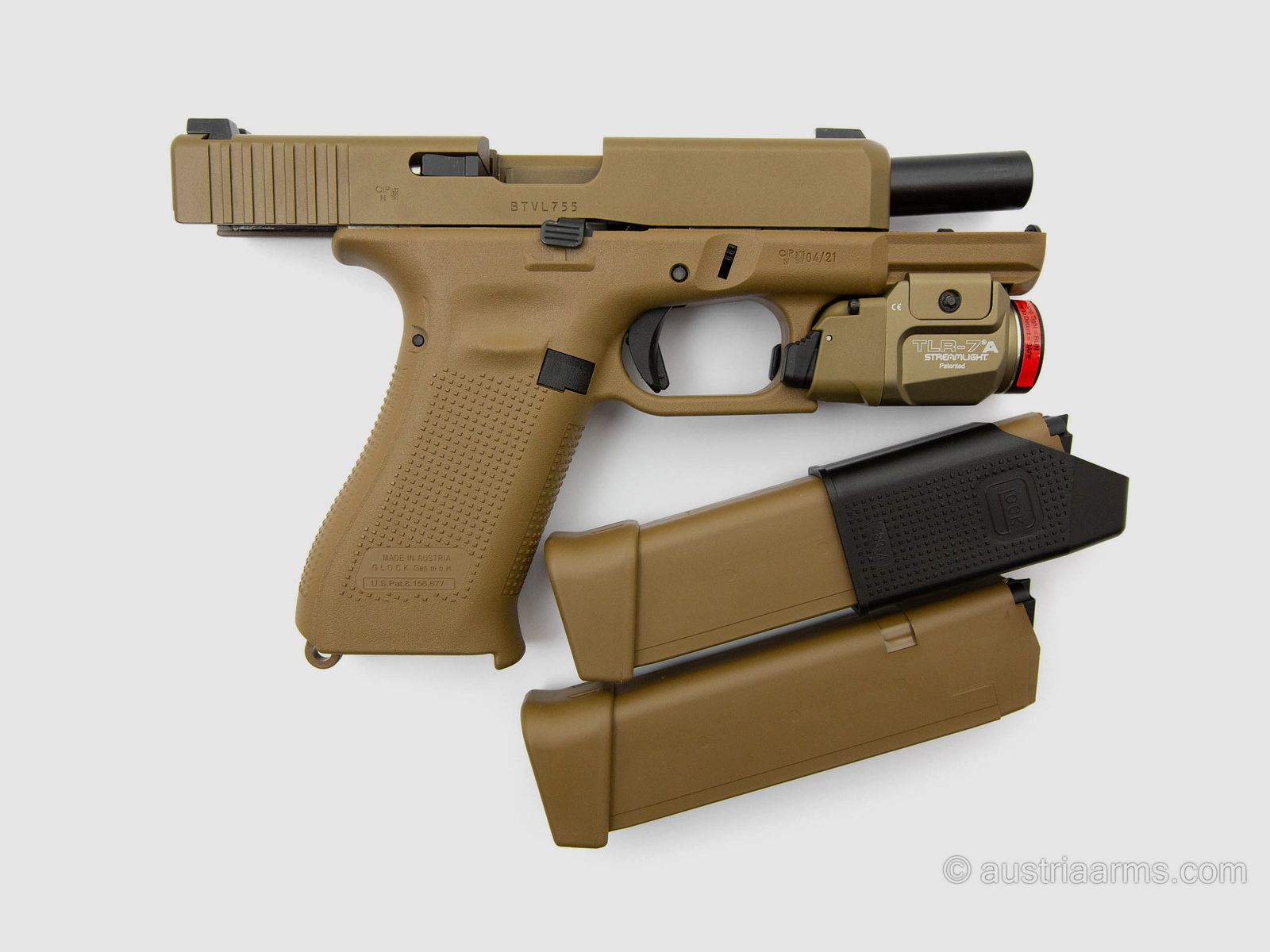 Glock 19X with Streamlight TLR7A, new weapon, 9 x 19 mm, image 2 of 5