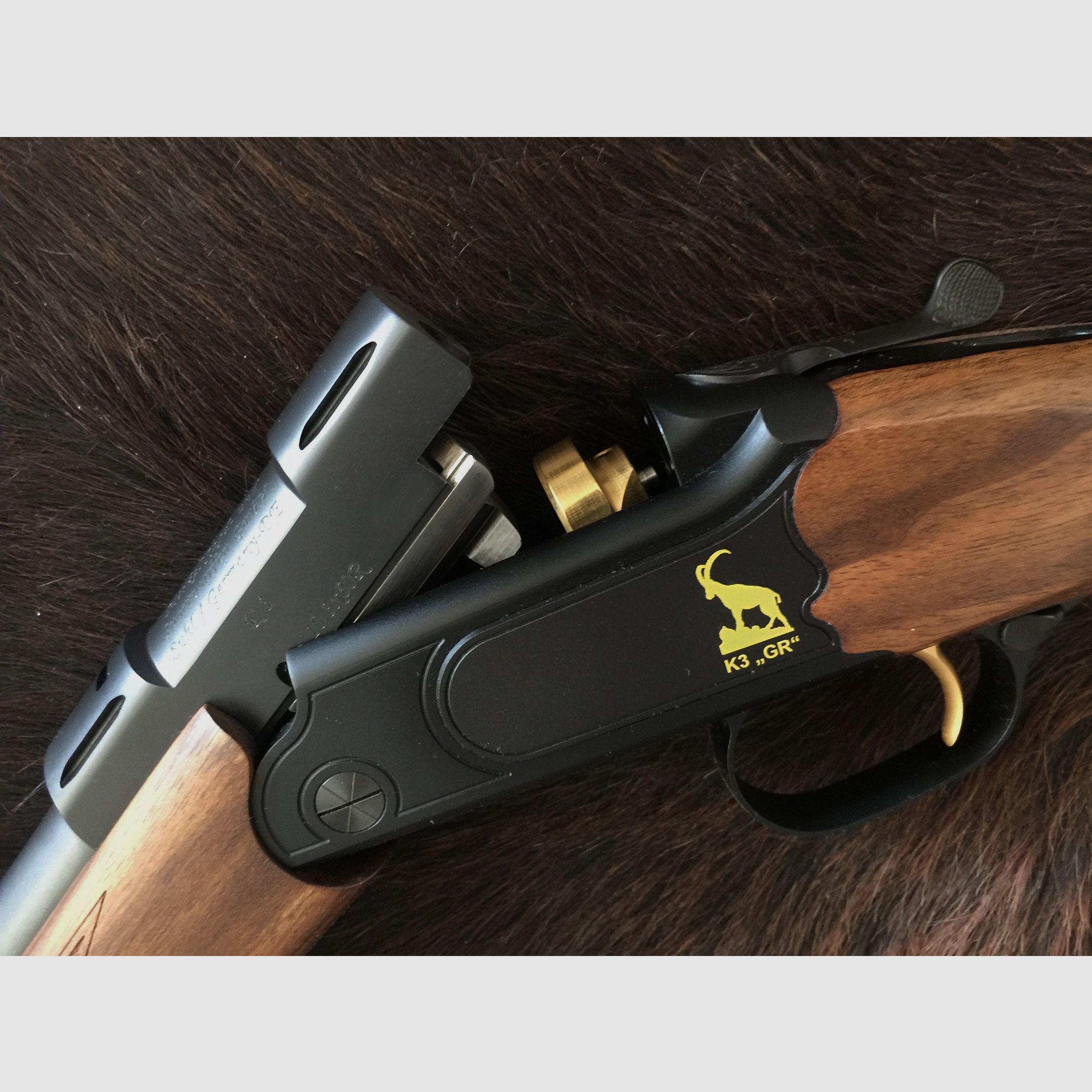 VERKAUFT Merkel K3 Lux Spezialversion GR im Kaliber 10.3x60R, Bild 3 von 7