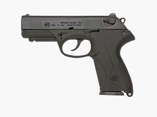 BRUNI P4 – 9 mm P.A.K. – pistolet alarmowy / na ślepe naboje – replika Beretta P4 – wysyłka na terenie UE / EU-Wide Shipping
