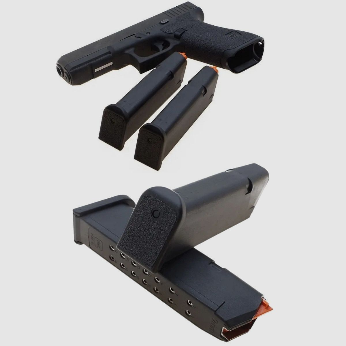 Eemann Tech - Nastro antiscivolo da competizione per GLOCK17 GEN5 - ET-120035, immagine 4 di 4