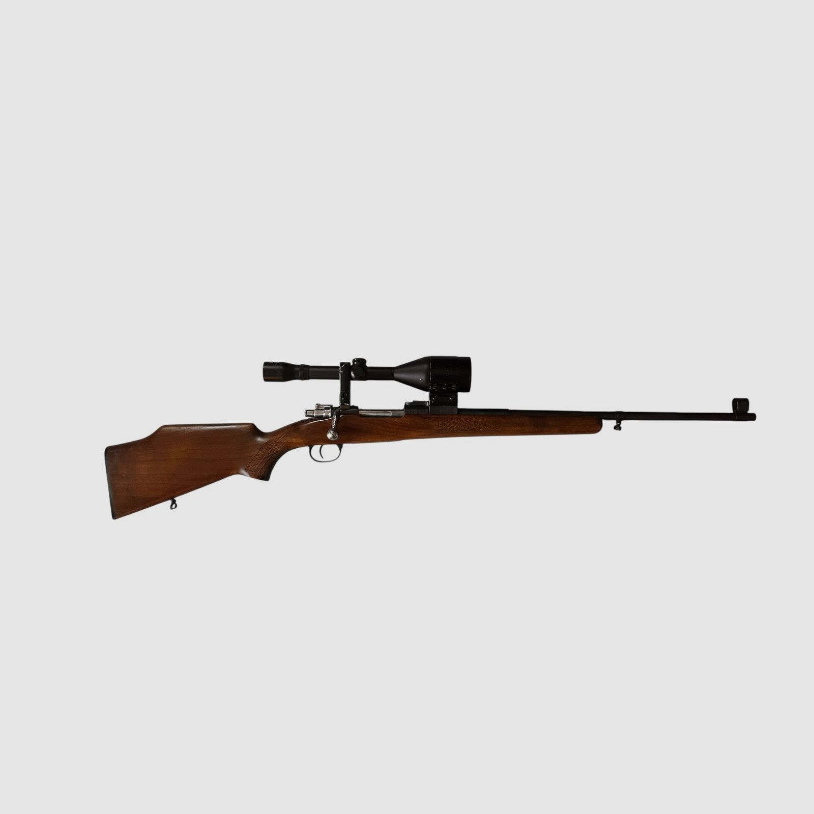 Mauser 98 Zastava 8x57JS grendelgeweer met richtkijker te koop, afbeelding 1 van 9