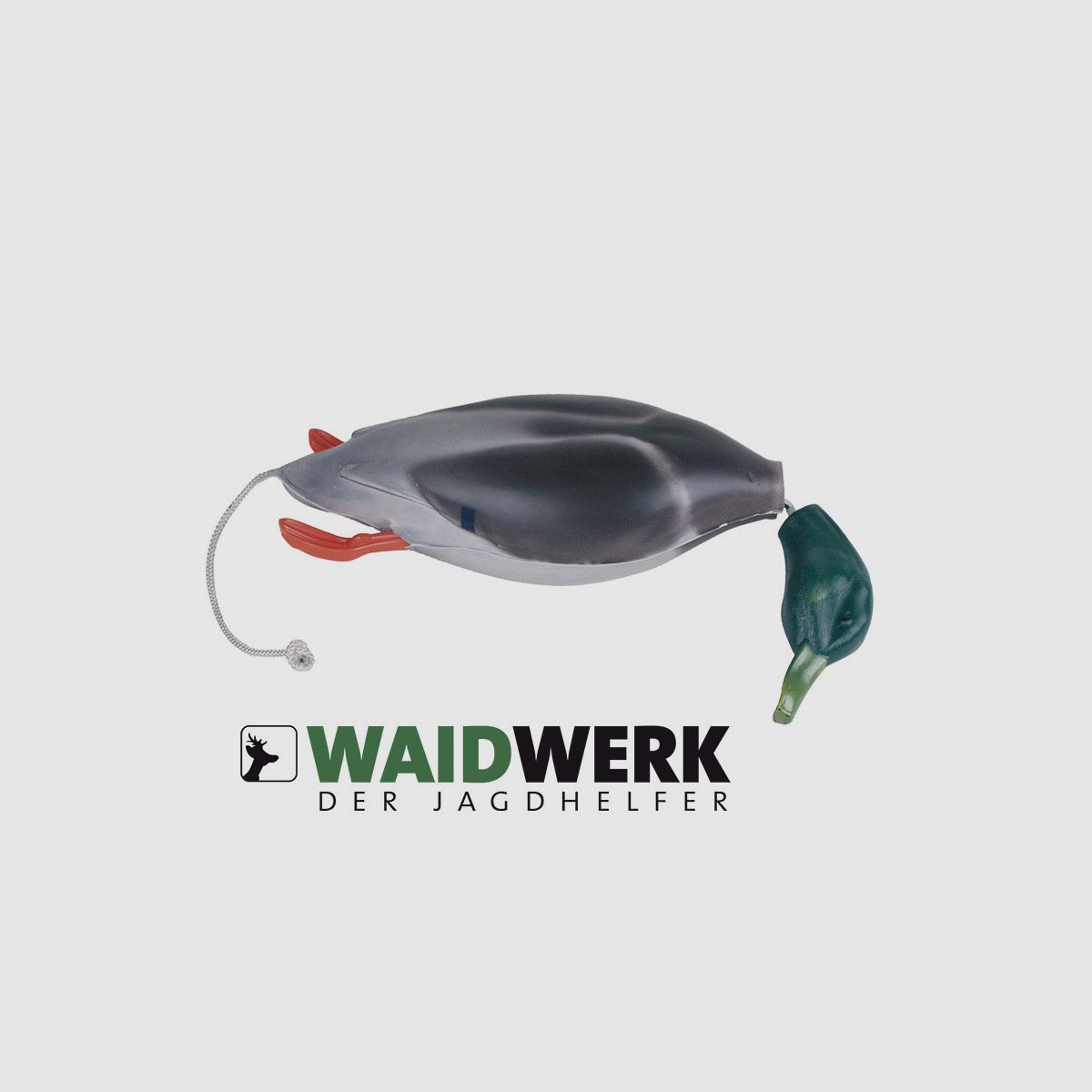 WAIDWERK Apportier-Stockente Vollkörper 2-teilig