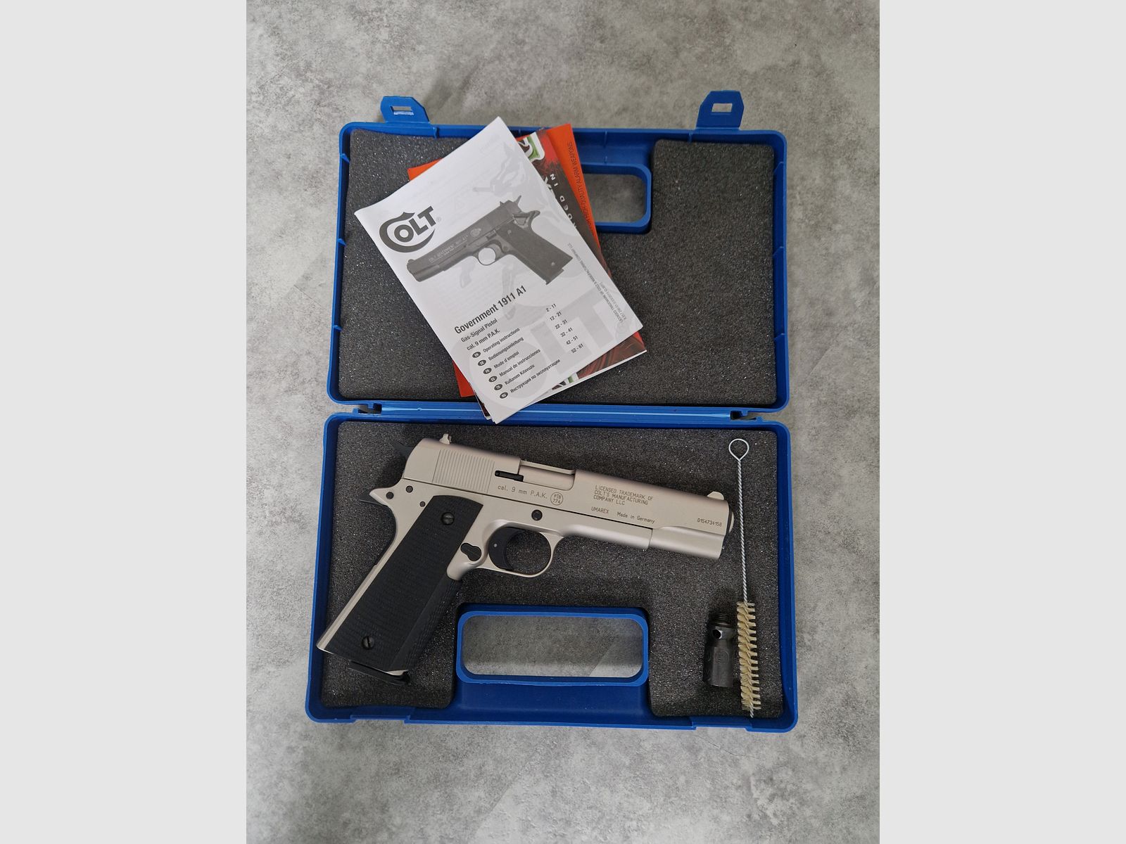 Colt Government 1911 A1 Nickel