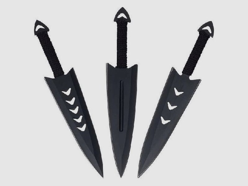 Wurfmesserset 3-teilig inklusive Nylonscheide