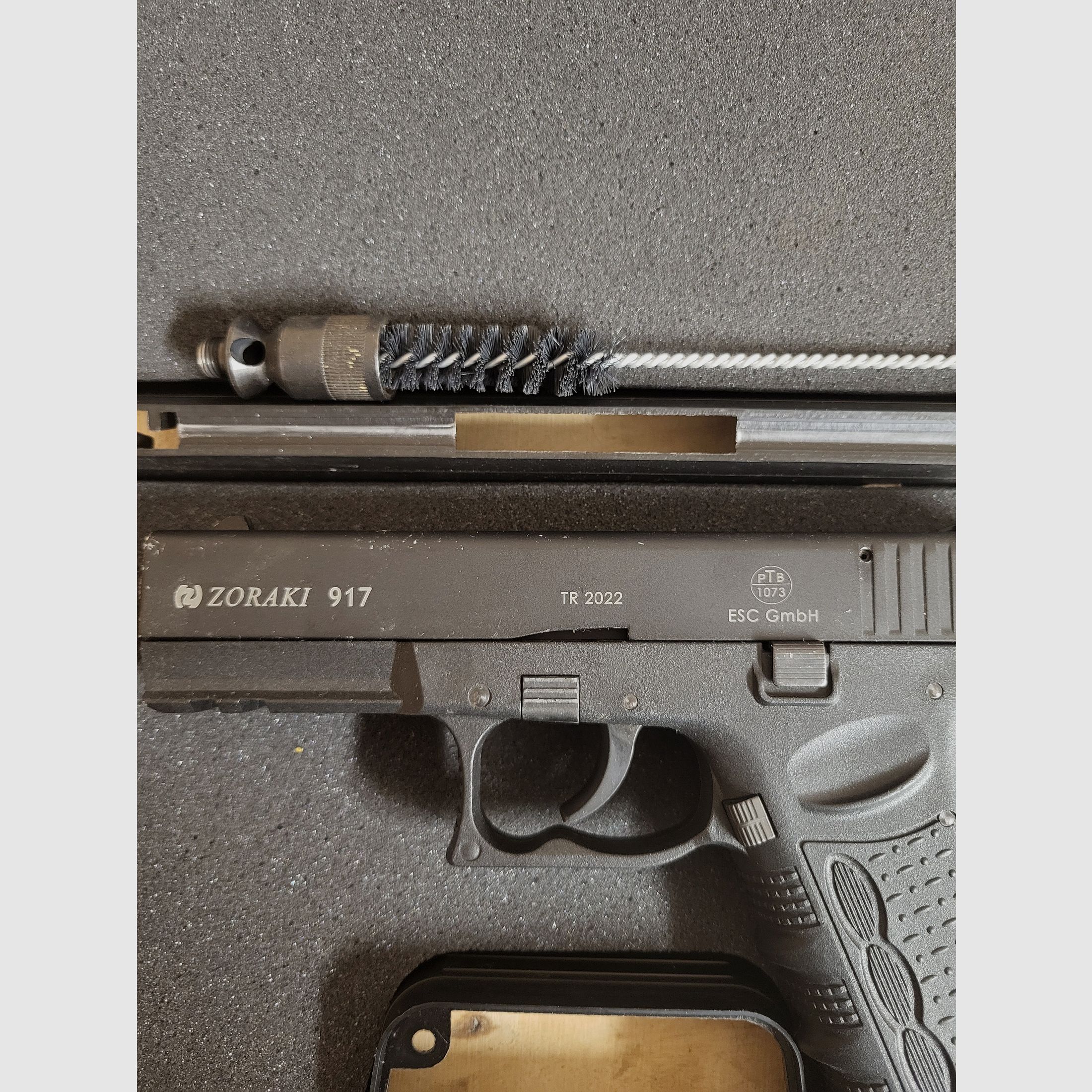 Zoraki 917 schwarz 9mm PAK SRS Pistole wenig genutzt
