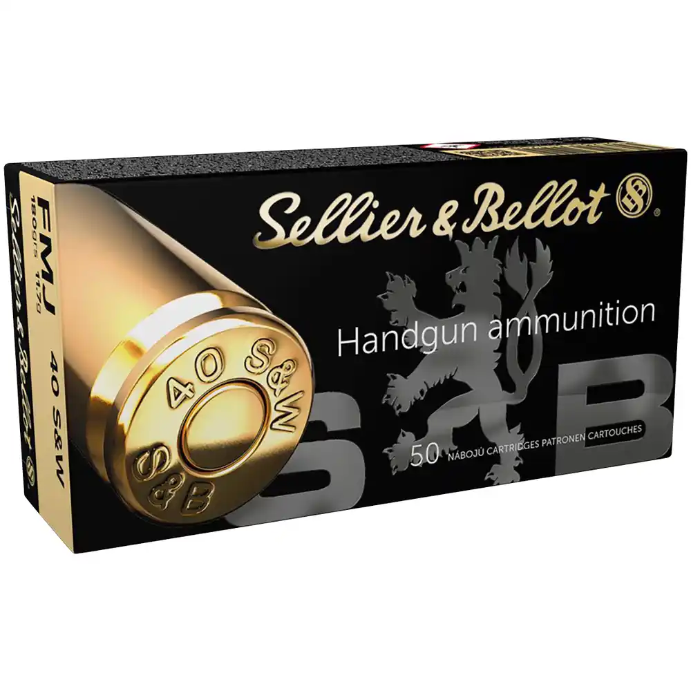 40 SW FMJ SELLIER BELLOT 180 GRAINS, Bild 1 von 2