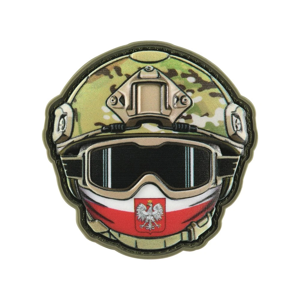 M-Tac Emoji Poland NR 6 PVC-embleem met klittenband