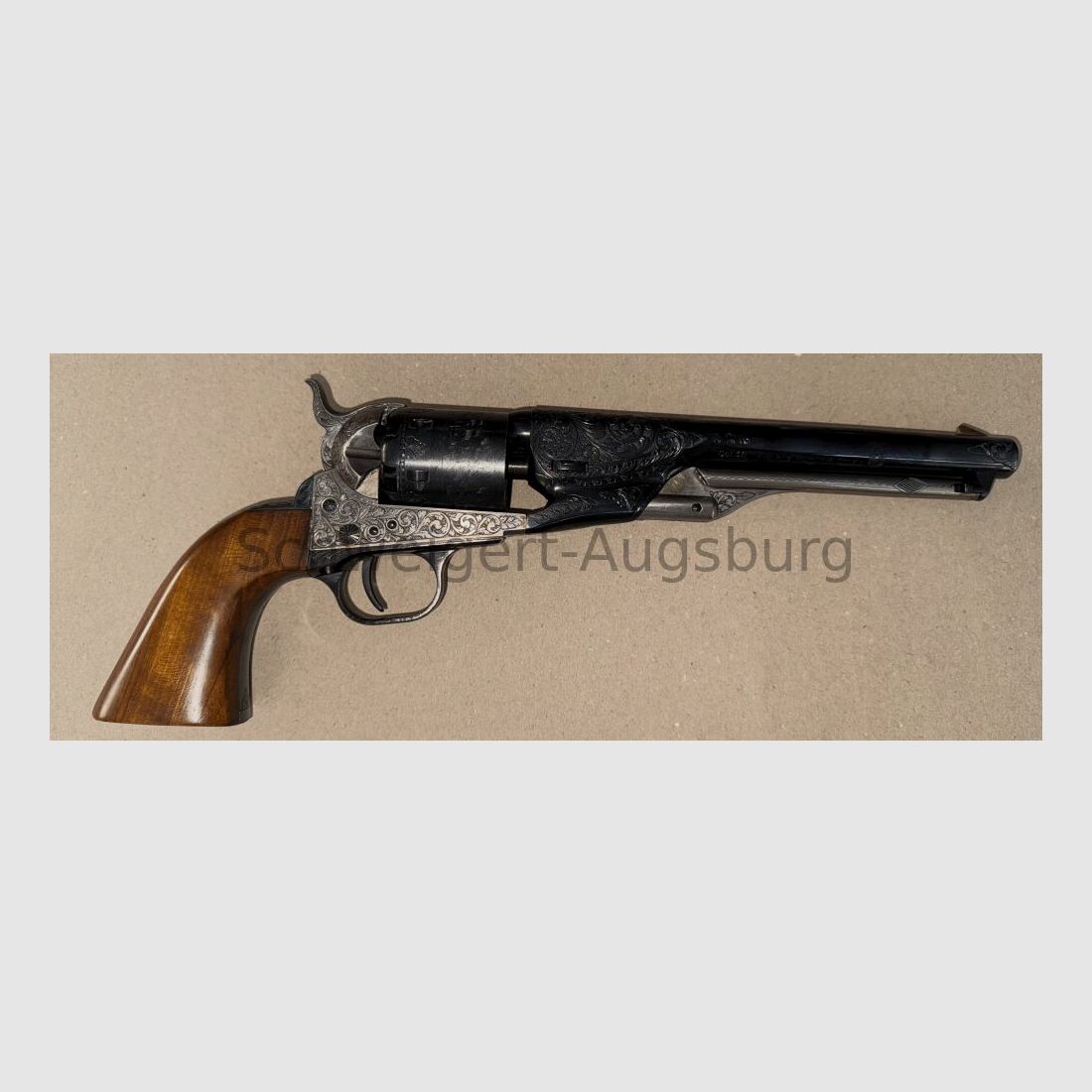 Hege-Uberti 1861 Marine Gegraveerd .36(BlackPowder)