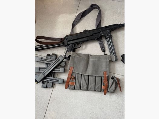 MP40 PTB+ 7 Magazine /Tasche Ladehilfe