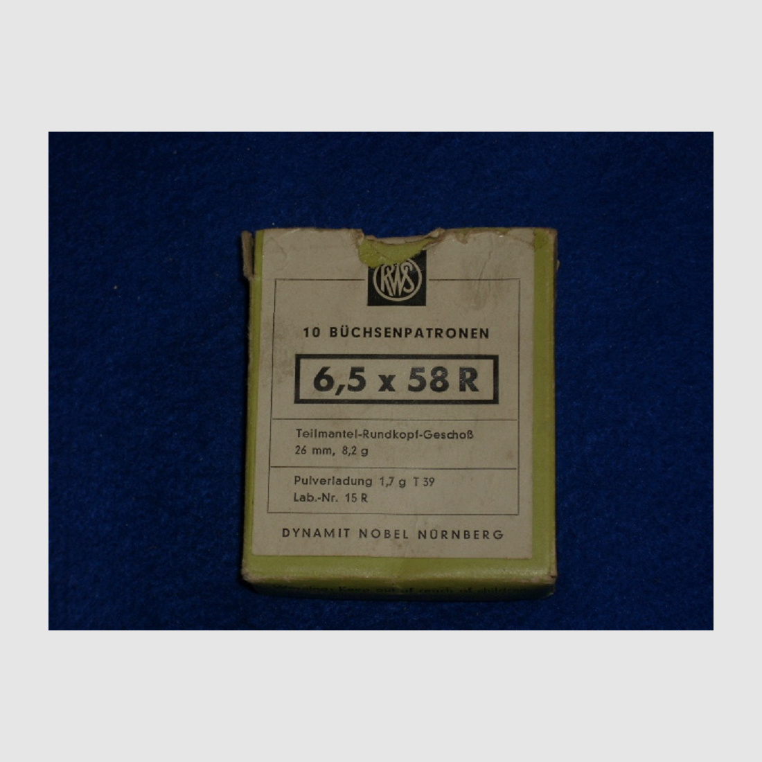 6,5x58 R Sauer&Sohn