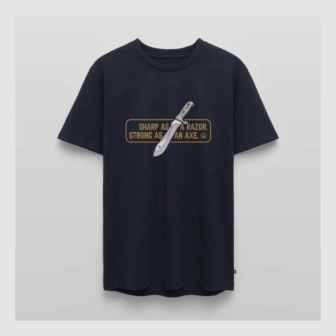 PUMA Men´s Premium T-Shirt "White Hunter Sharp & Strong"