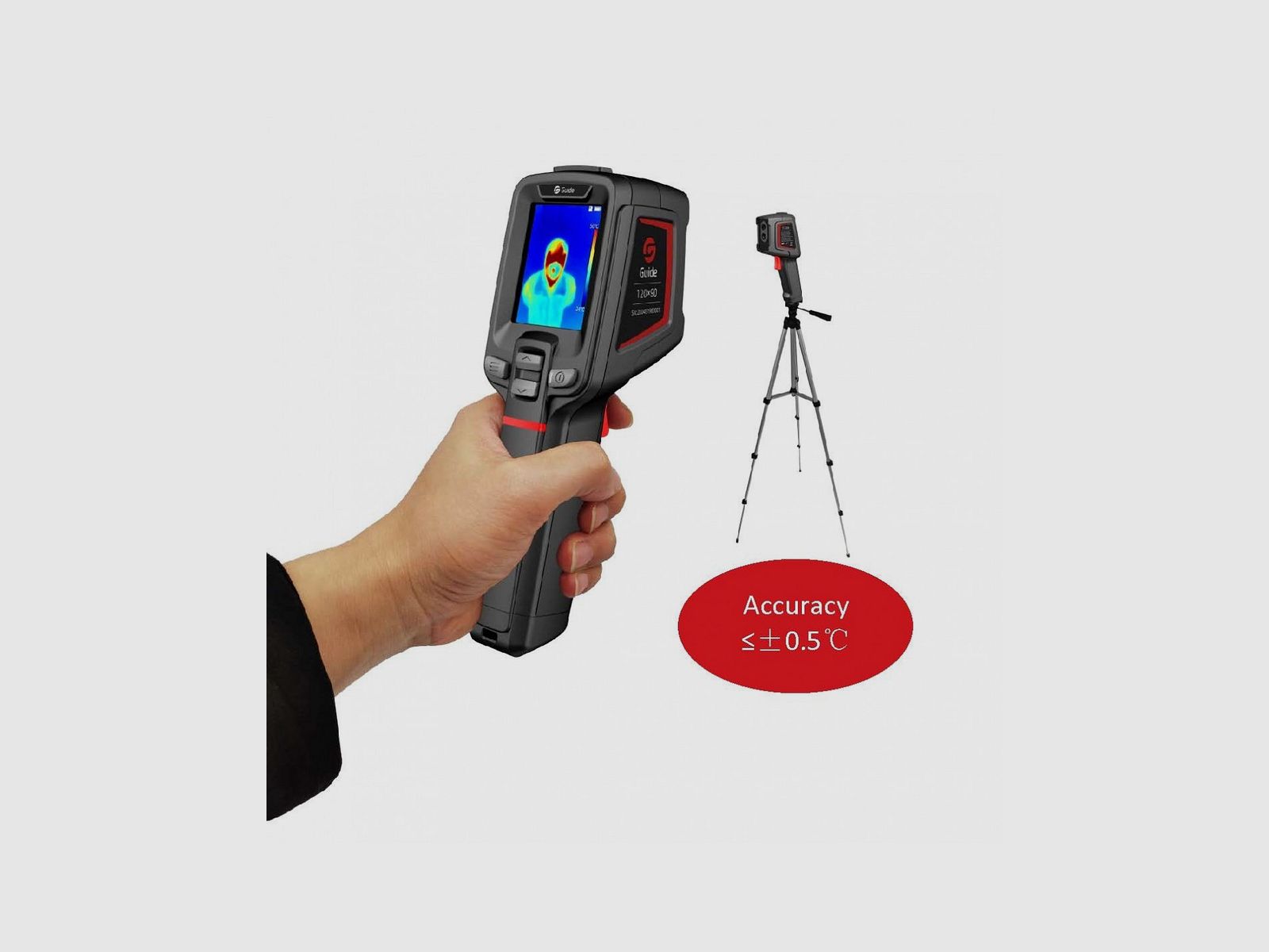GUIDE SENSMART T120H Kamera termograficzna do skanowania gorączki, zdjęcie 2 z 2