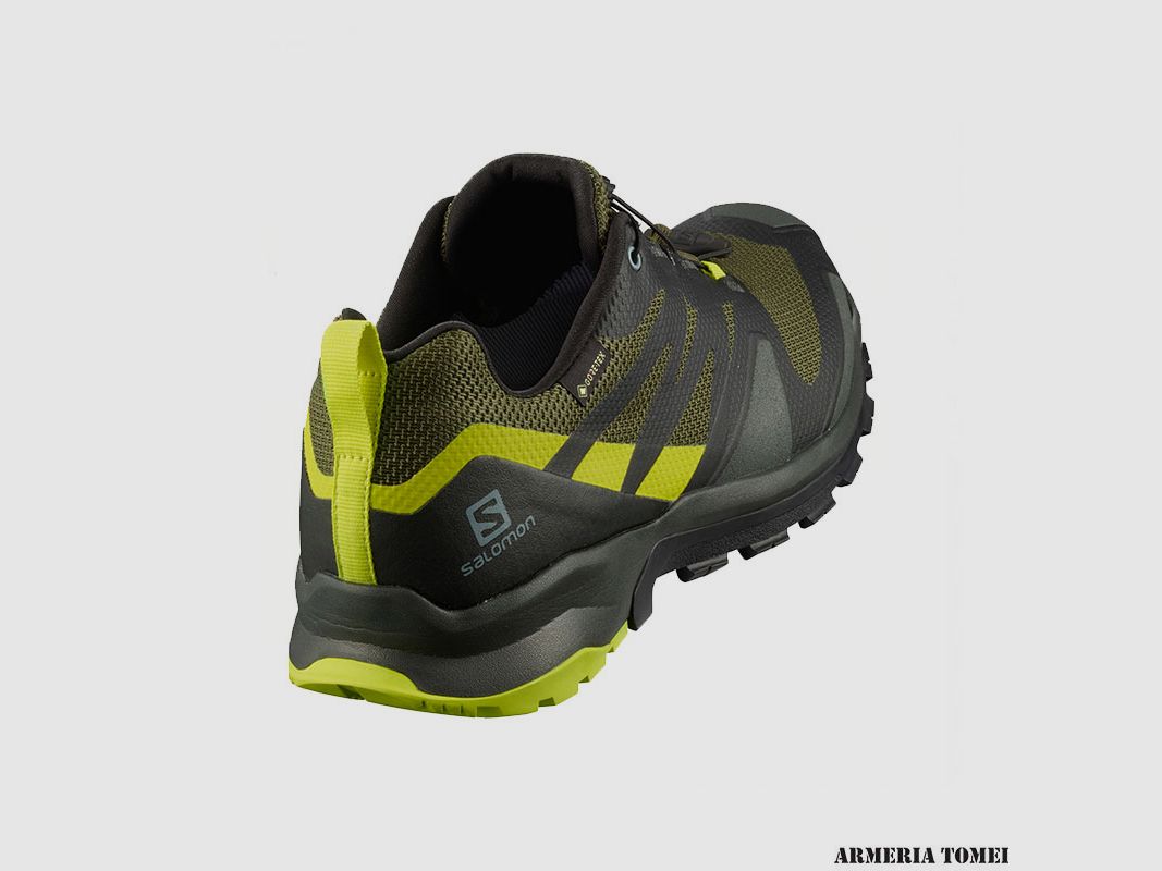 SALOMON – HERREN – XA ROGG GTX Olive Night / Peat / Lime Punch, Bild 2 von 4