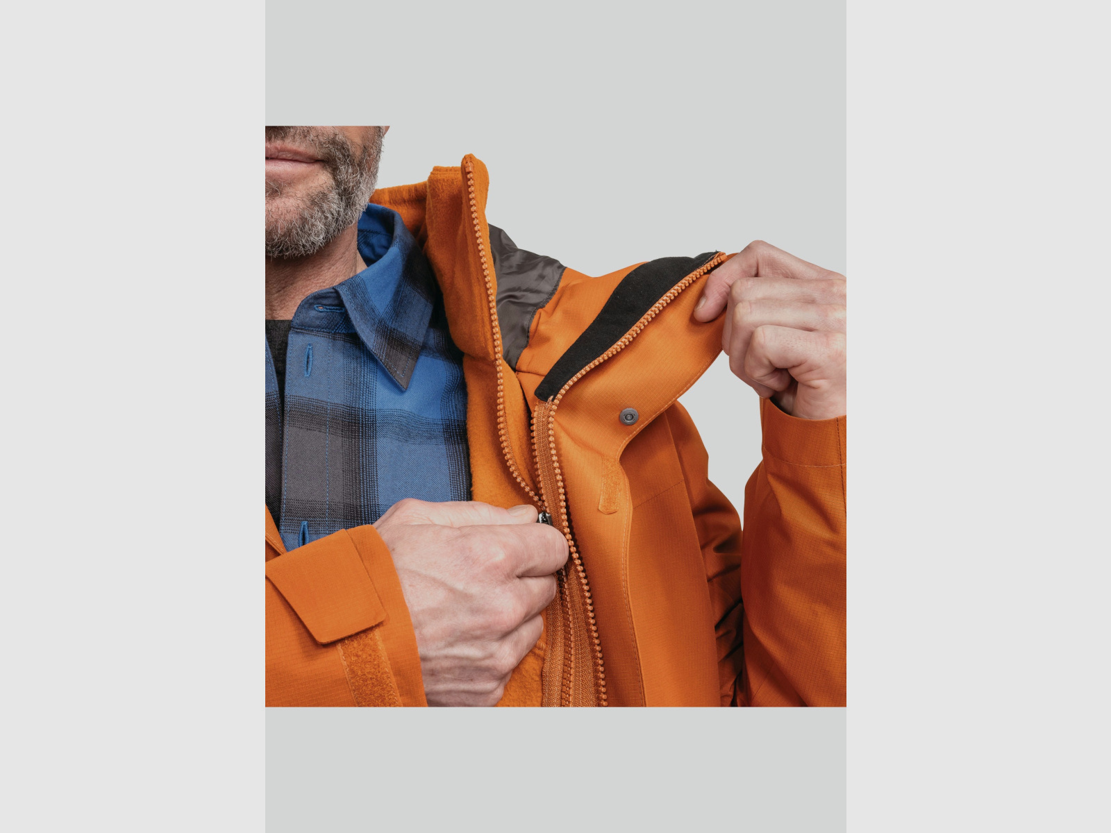 SCHÖFFEL Hiking 3in1 Jacket Style Okere MNS Orange