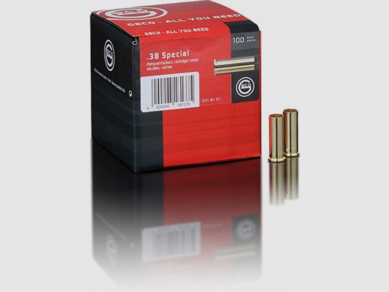 38 Special Hülsen Geco VE100