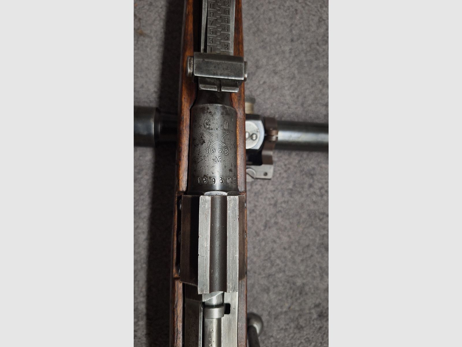 Mosin Nagant Tula 1935 PE Scharfschütze mit Smirnskiy Montage 7,62x54R, Bild 9 von 11