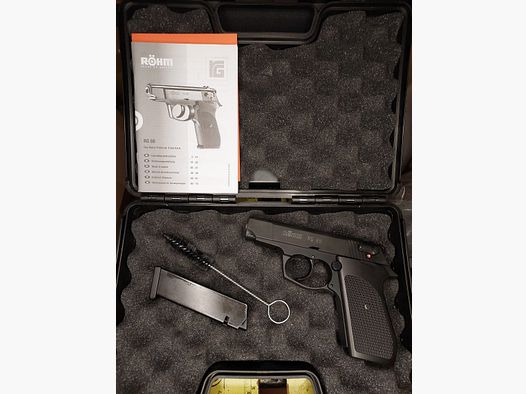 Röhm RG88 Schreckschuss Pistool geblauwde (PTB 670) RG 88