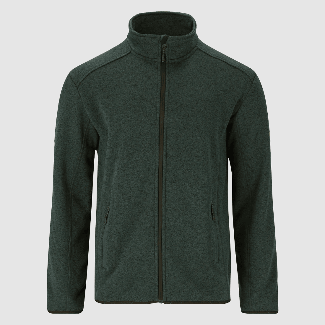 Whistler Sampton Melange Fleecejacke Herren Dunkles Waldgrün - S